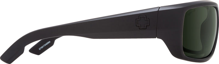 Spy Bounty Matte Black | ANSI RX HD Plus Gray Green Polar