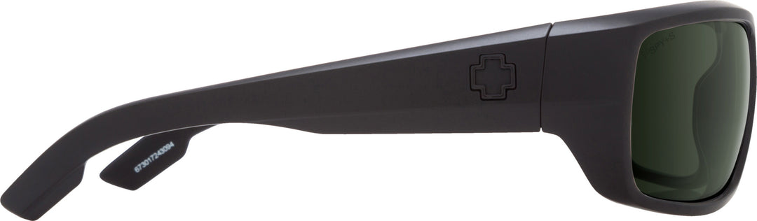 Spy Bounty Matte Black | ANSI RX HD Plus Gray Green Polar