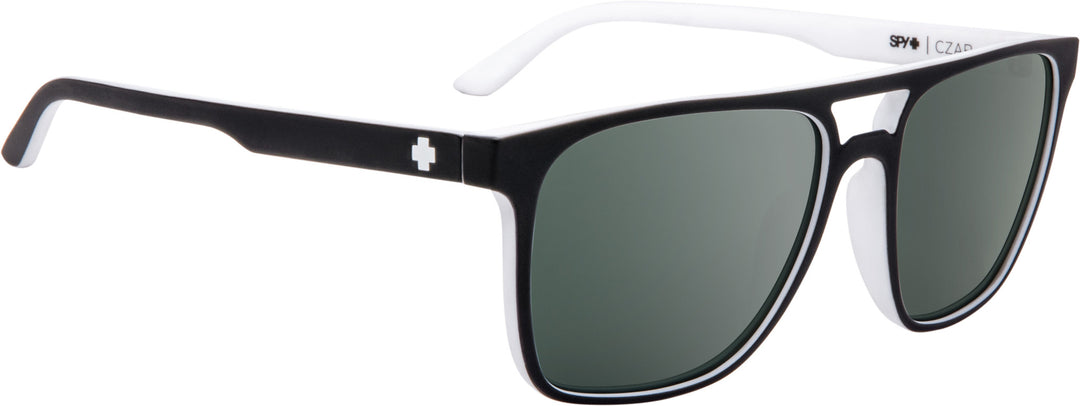 Spy Czar Whitewall | Happy Gray Green w/ Platinum Spectra Mirror