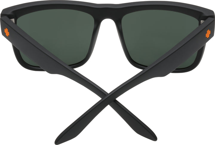 Spy Discord Dale Jr Matte Black | Happy Gray Green w/ Orange Spectra Mirror