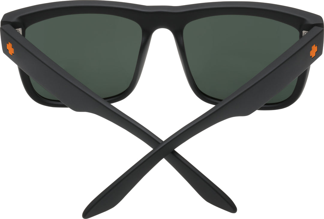 Spy Discord Dale Jr Matte Black | Happy Gray Green w/ Orange Spectra Mirror