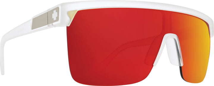 Spy Flynn 5050 Matte Crystal | Happy Gray Green w/ Red Spectra