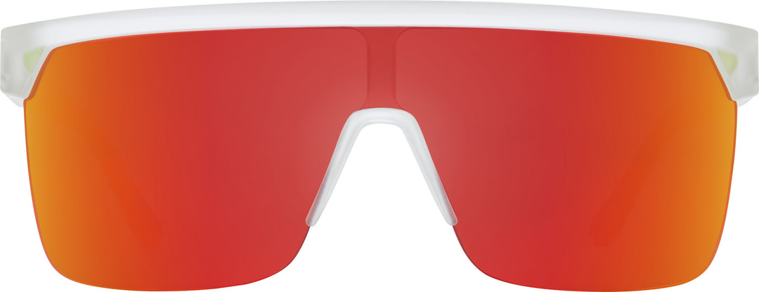 Spy Flynn 5050 Matte Crystal | Happy Gray Green w/ Red Spectra