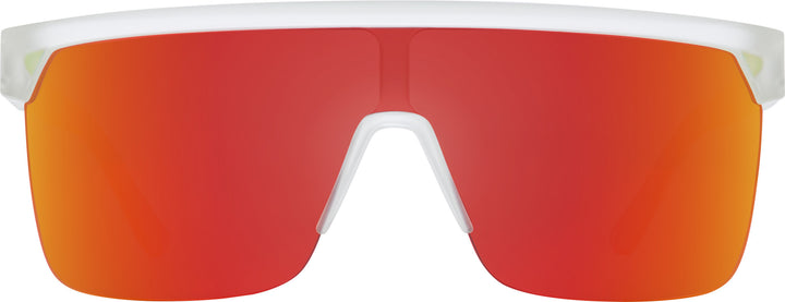 Spy Flynn 5050 Matte Crystal | Happy Gray Green w/ Red Spectra
