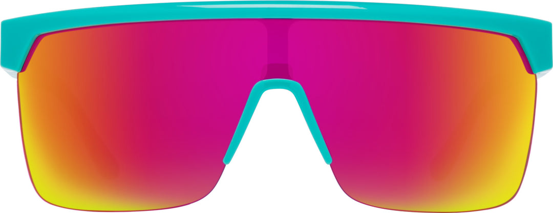 Spy Flynn 5050 Teal | Happy Gray Green w/ Pink Spectra Mirror