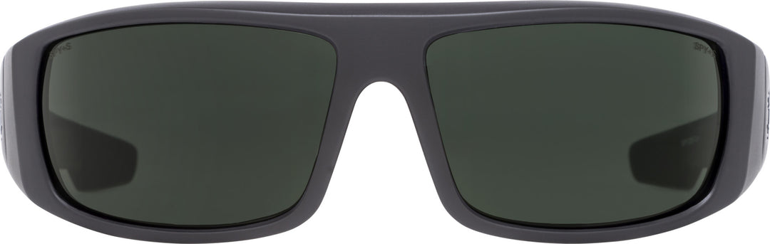 Spy Logan Matte Black ANSI RX | Happy Gray Green
