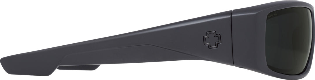 Spy Logan Matte Black ANSI RX | Happy Gray Green