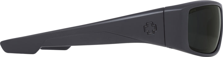 Spy Logan Matte Black ANSI RX | Happy Gray Green