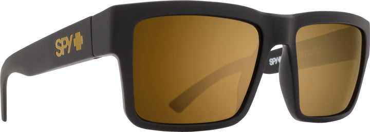 Spy Montana Soft Matte Black | Happy Bronze w/ Gold Spectra Mirror