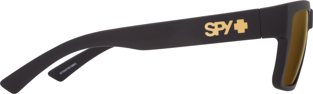 Spy Montana Soft Matte Black | Happy Bronze w/ Gold Spectra Mirror