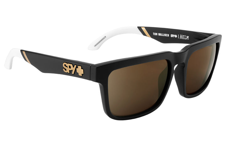 Spy Helm Spy Plus Tom Wallisch | Happy Bronze With Gold Spectra Mirror
