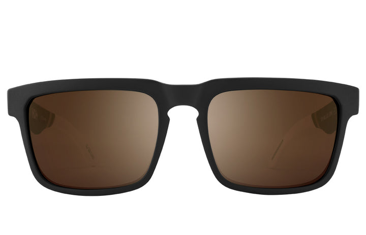 Spy Helm Spy Plus Tom Wallisch | Happy Bronze With Gold Spectra Mirror