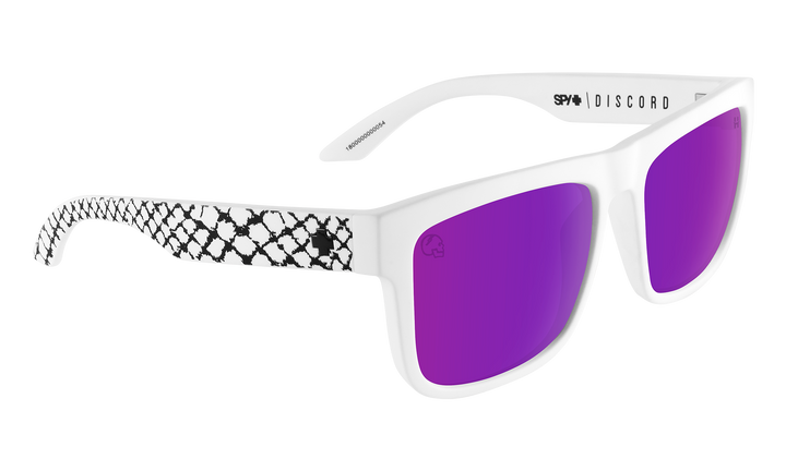 Spy Discord Slayco Matte White Viper | Happy Bronze Purple Spectra