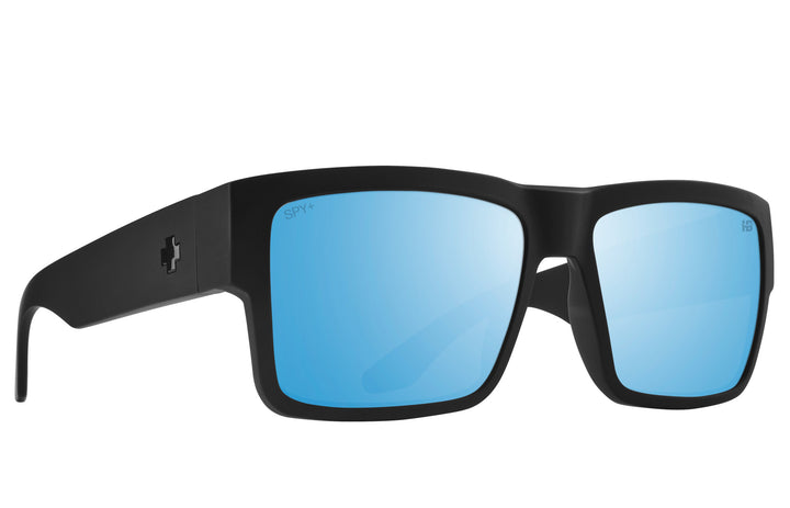 Spy Cyrus Matte Black | Happy Boost Bronze Polar Ice Blue Spectra Mirror