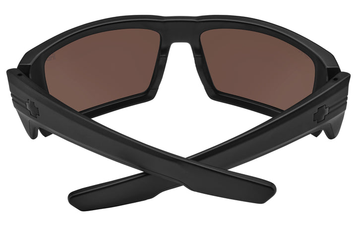 Spy Rebar ANSI Matte Black | Happy Boost Polar Ice Blue Mirror