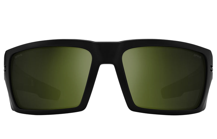Spy Rebar ANSI Matte Black | Happy Bronze Polar Olive Spectra Mirror