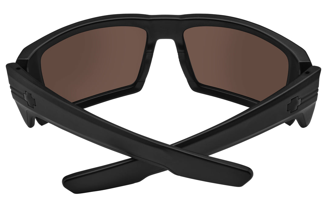Spy Rebar ANSI Matte Black | Happy Bronze Polar Olive Spectra Mirror