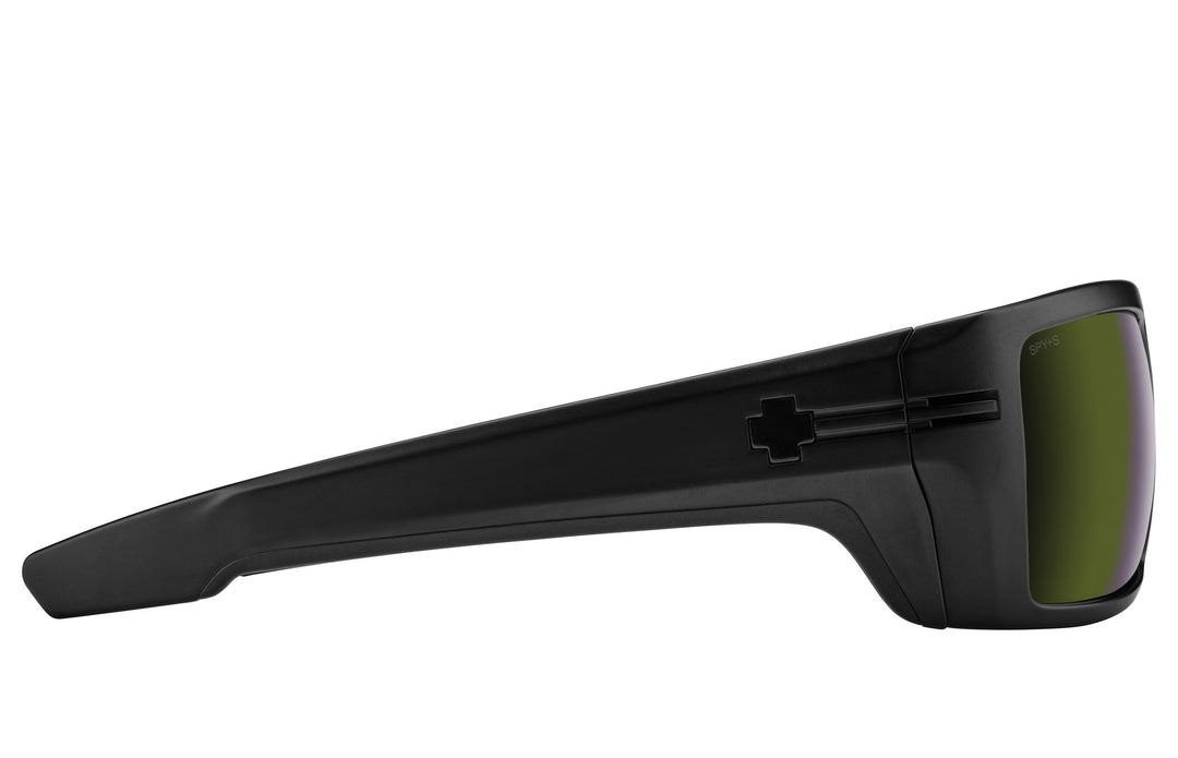 Spy Rebar ANSI Matte Black | Happy Bronze Polar Olive Spectra Mirror