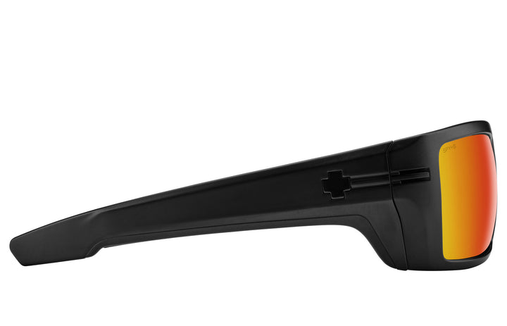 Spy Rebar ANSI Matte Black | Happy Bronze Red Spectra Mirror
