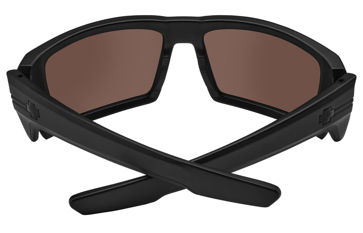 Spy Rebar ANSI Matte Black | Happy Bronze Red Spectra Mirror