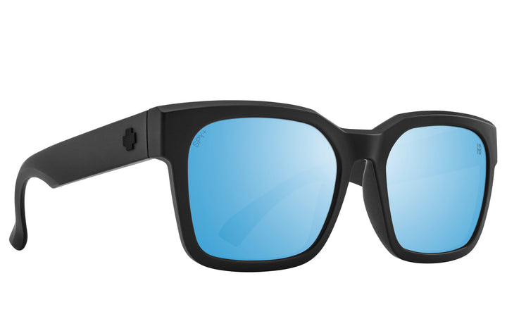 Spy Dessa Matte Black | Happy Boost Polar Ice Blue Mirror