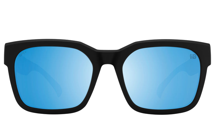 Spy Dessa Matte Black | Happy Boost Polar Ice Blue Mirror