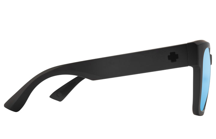 Spy Dessa Matte Black | Happy Boost Polar Ice Blue Mirror