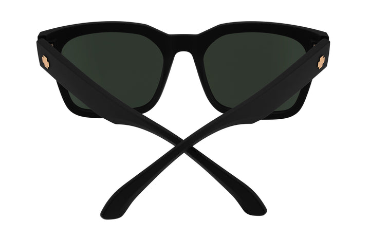 Spy Dessa Soft Matte Black | Happy Gray Green Polarized