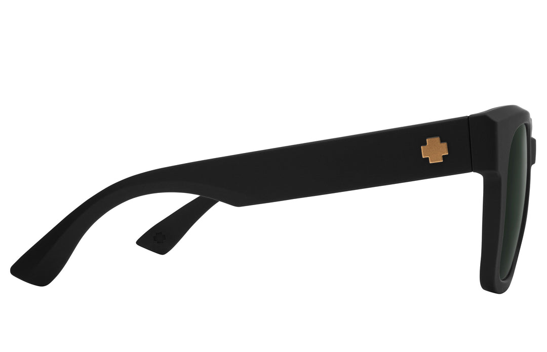 Spy Dessa Soft Matte Black | Happy Gray Green Polarized