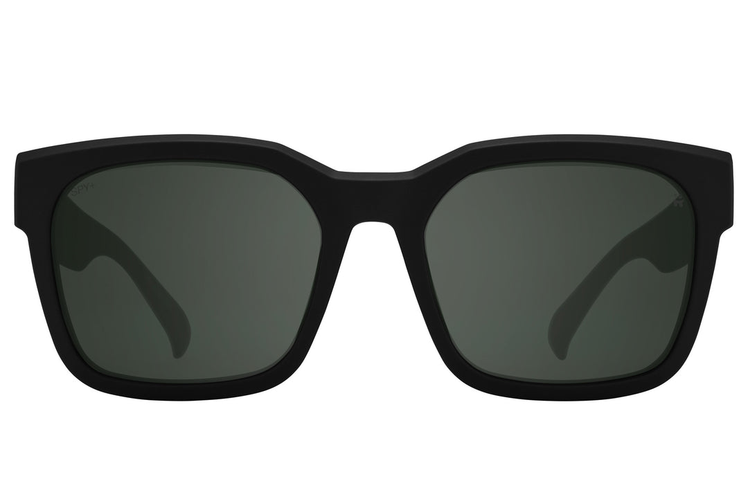 Spy Dessa Soft Matte Black | Happy Gray Green Polarized