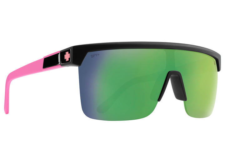 Spy Flynn 5050 Matte Black Matte Pink | Happy Gray Green Light Green Mirror