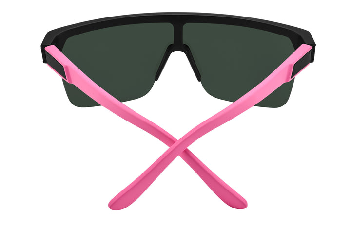 Spy Flynn 5050 Matte Black Matte Pink | Happy Gray Green Light Green Mirror