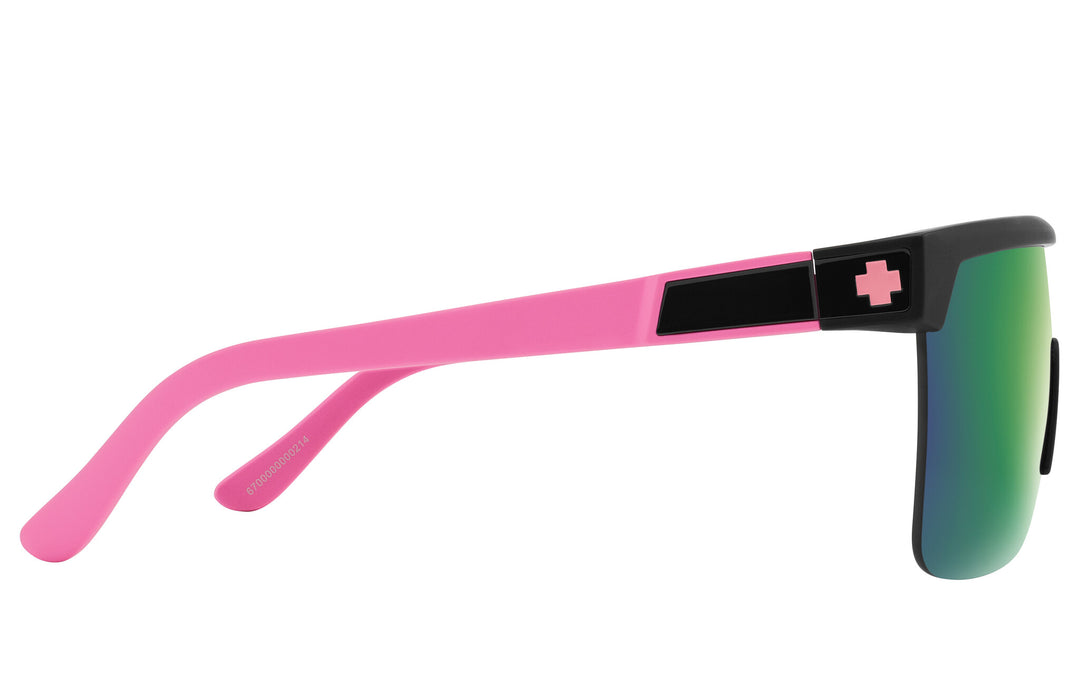 Spy Flynn 5050 Matte Black Matte Pink | Happy Gray Green Light Green Mirror