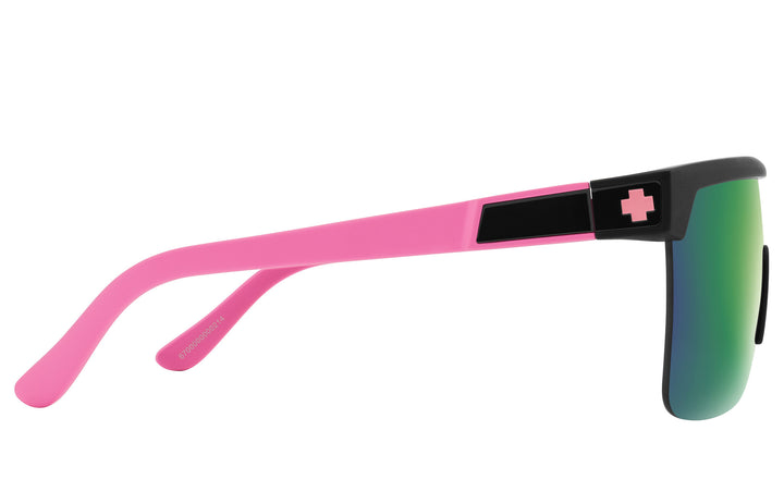 Spy Flynn 5050 Matte Black Matte Pink | Happy Gray Green Light Green Mirror