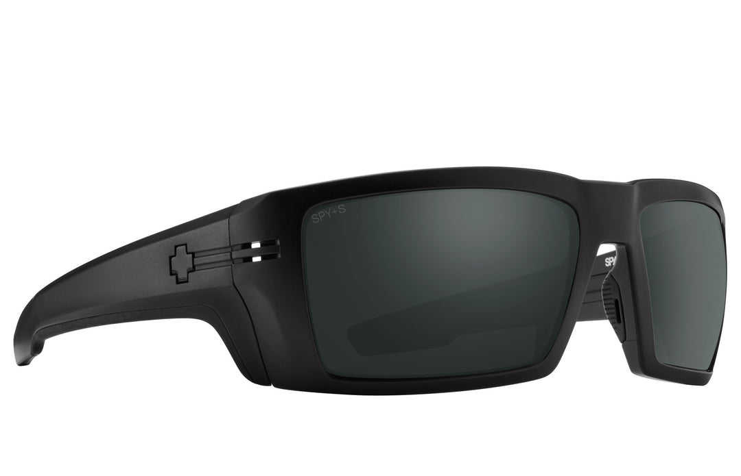 Spy Rebar ANSI Matte Black | Happy Boost Polar Black Mirror