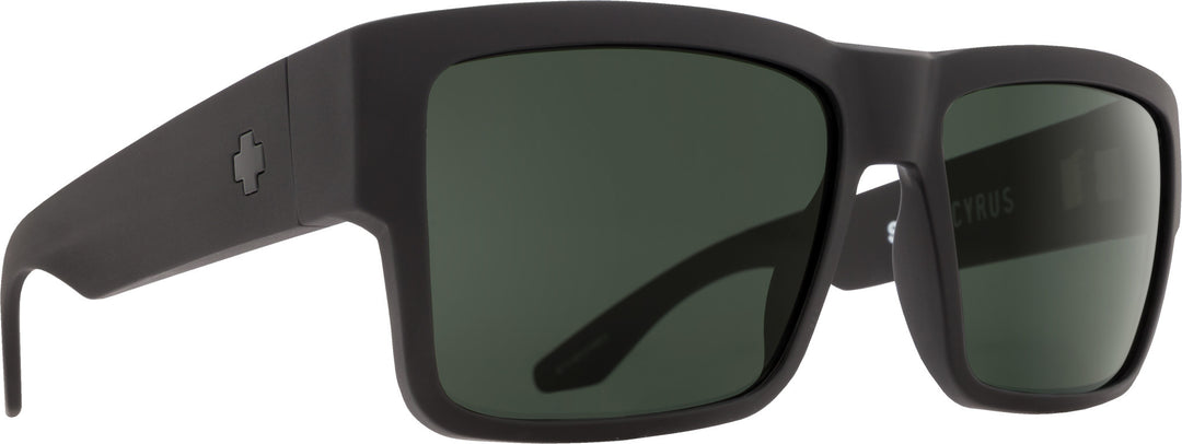 Spy Cyrus Matte Black | Happy Gray Green