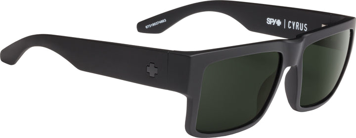 Spy Cyrus Matte Black | Happy Gray Green