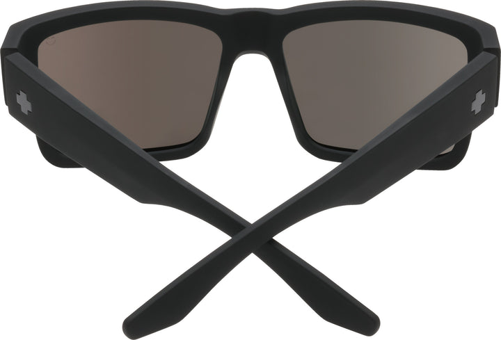 Spy Cyrus Soft Matte Black | Happy Bronze w/ Blue Spectra Mirror