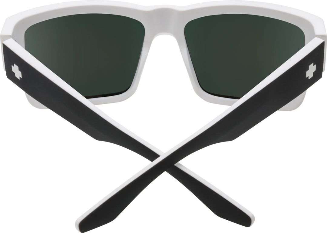 Spy Cyrus Whitewall | Happy Gray Green w/ Red Spectra Mirror