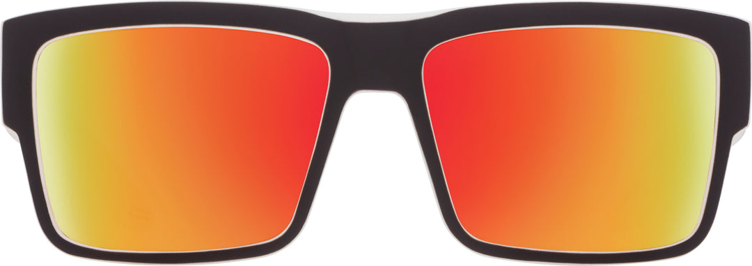 Spy Cyrus Whitewall | Happy Gray Green w/ Red Spectra Mirror