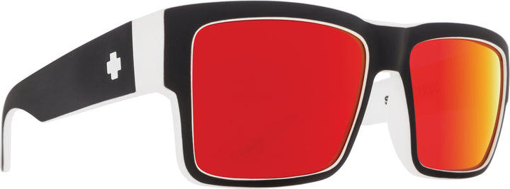 Spy Cyrus Whitewall | Happy Gray Green w/ Red Spectra Mirror