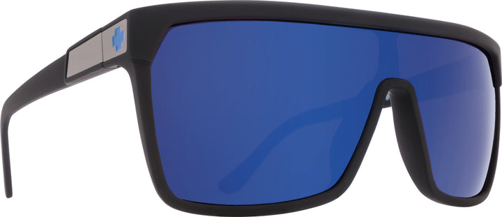 Spy Flynn Soft Matte Black | Happy Bronze w/ Dark Blue Spectra Mirror