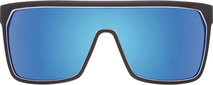 Spy Flynn Whitewall | Happy Gray Green w/ Light Blue Spectra Mirror