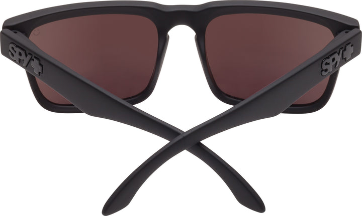 Spy Helm Matte Black | Happy Bronze Polar w/ Green Spectra Mirror