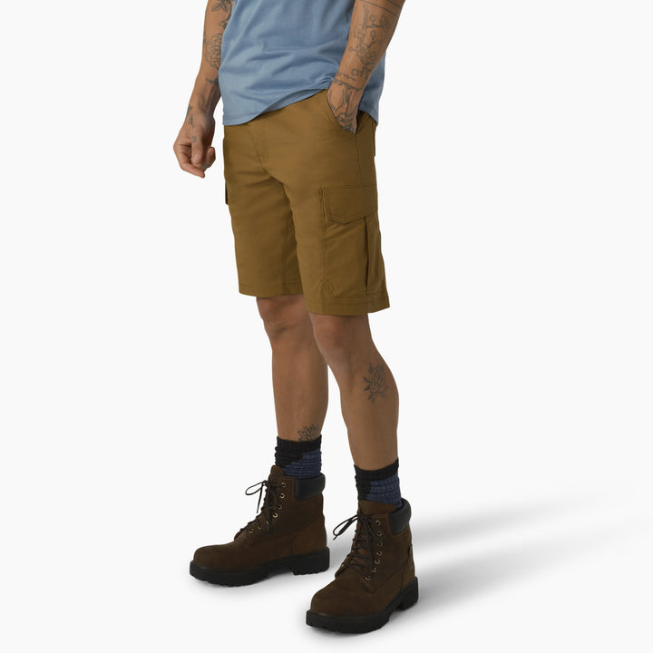 Dickies 11" Performance Cargo Short (Mens) | Brown Duck