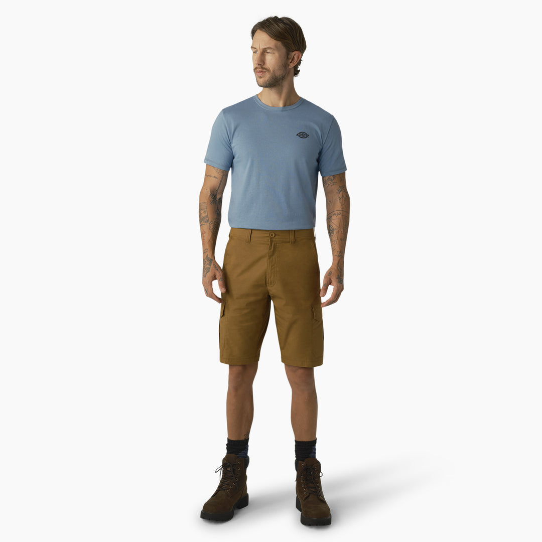 Dickies 11" Performance Cargo Short (Mens) | Brown Duck