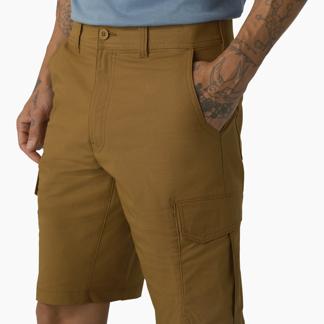 Dickies 11" Performance Cargo Short (Mens) | Brown Duck