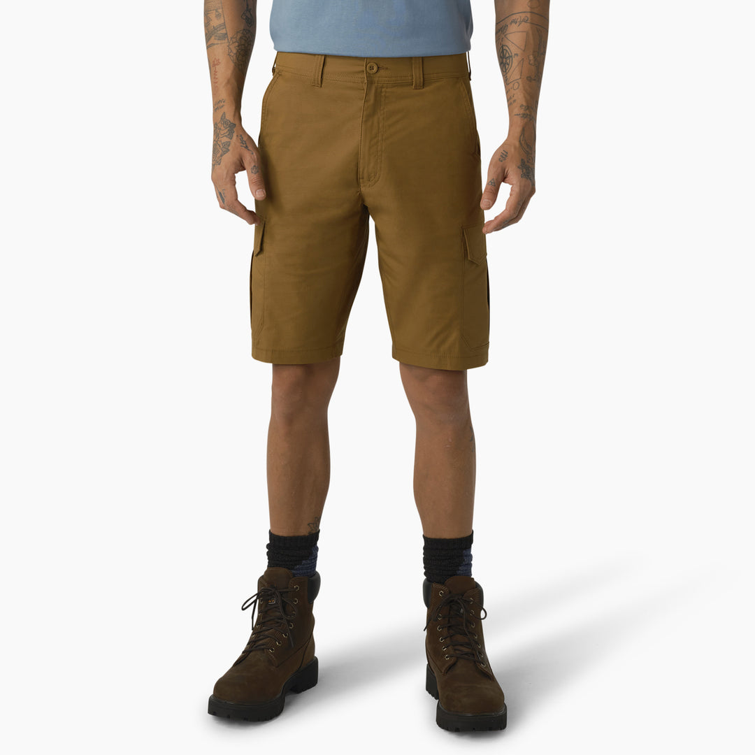 Dickies 11" Performance Cargo Short (Mens) | Brown Duck