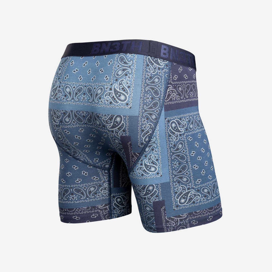Bn3Th Classic Icon Boxer Brief Print | Cowboy Bandana- Navy