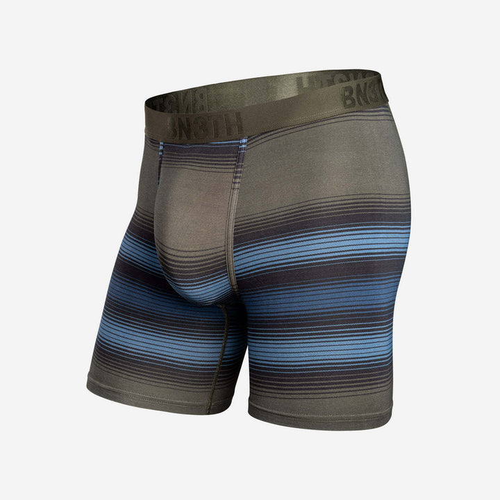 Bn3Th Classic Icon Boxer Brief Print | Rhythm Stripe-Moss